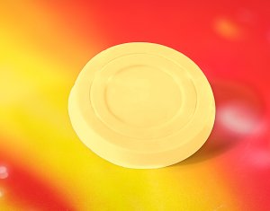 White couverture round